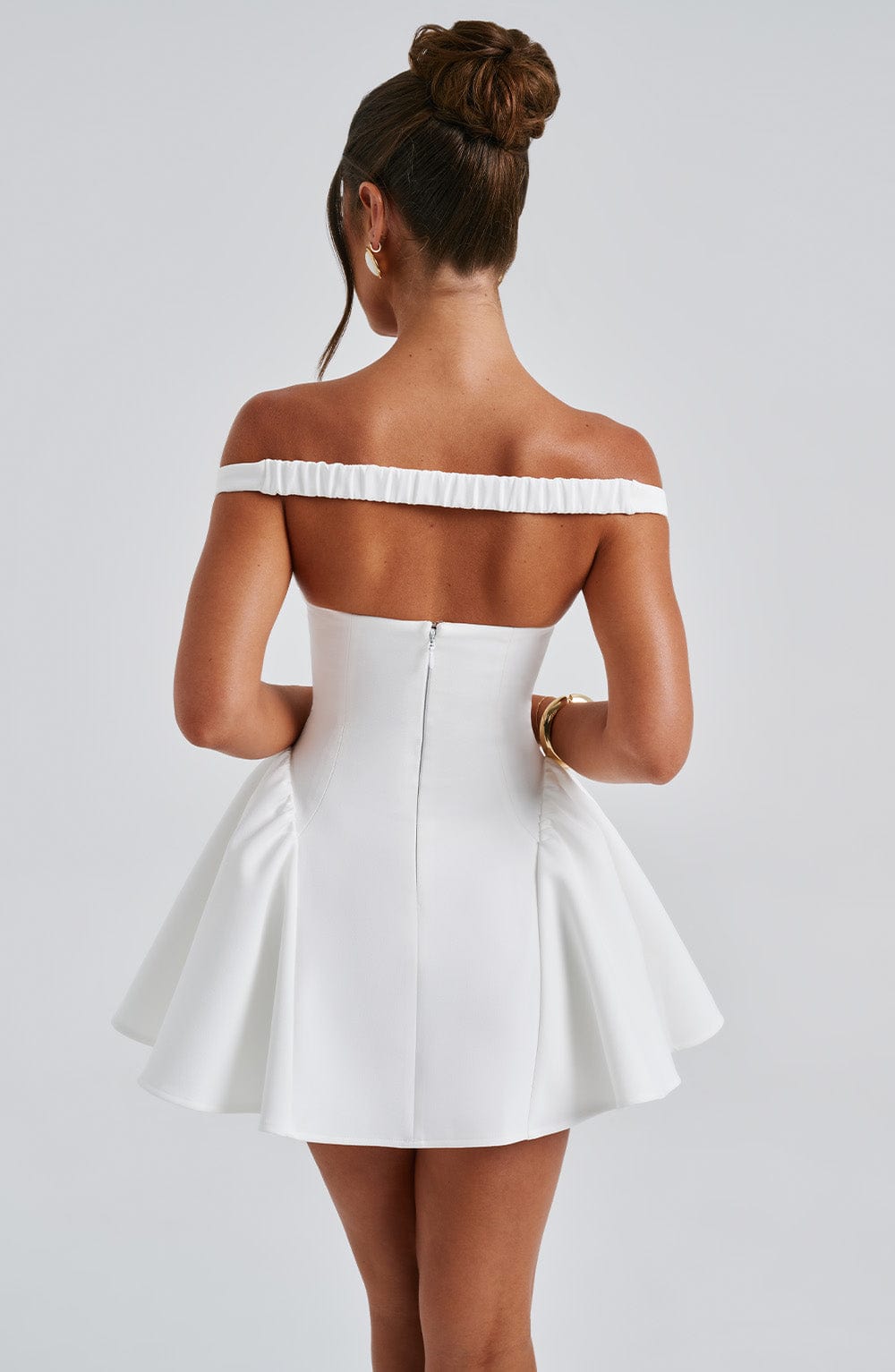 Oriaora Mini Dress in Ivory by Clandour, product photo 9