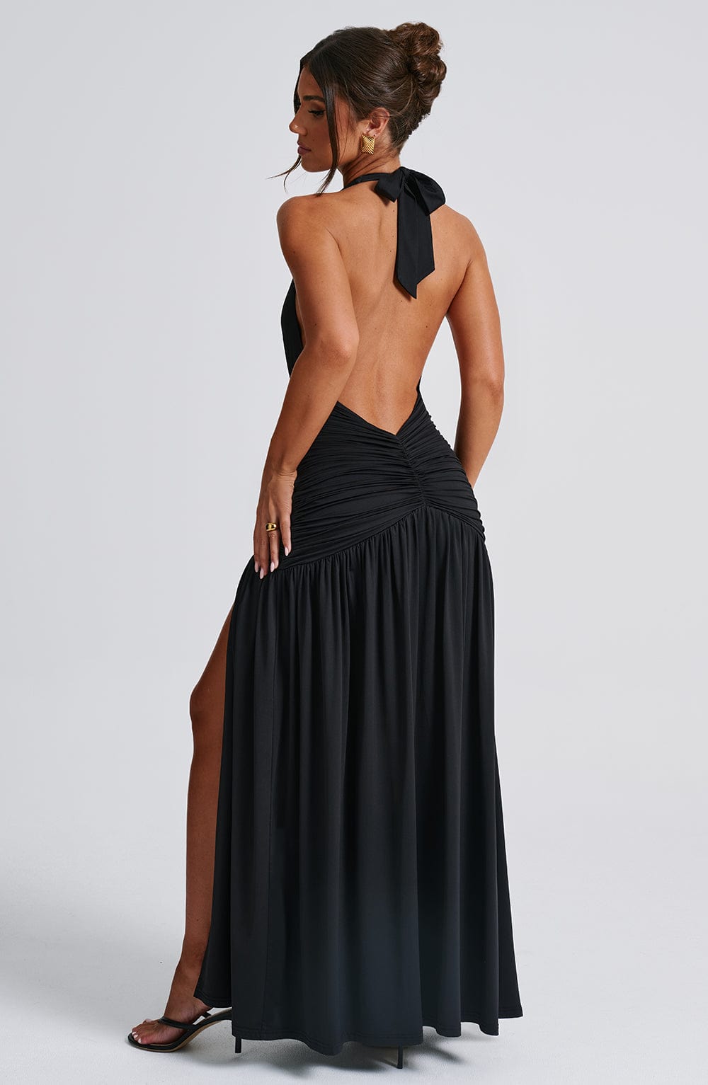 Oriari Maxi Dress in Black by Clandour, product photo 9