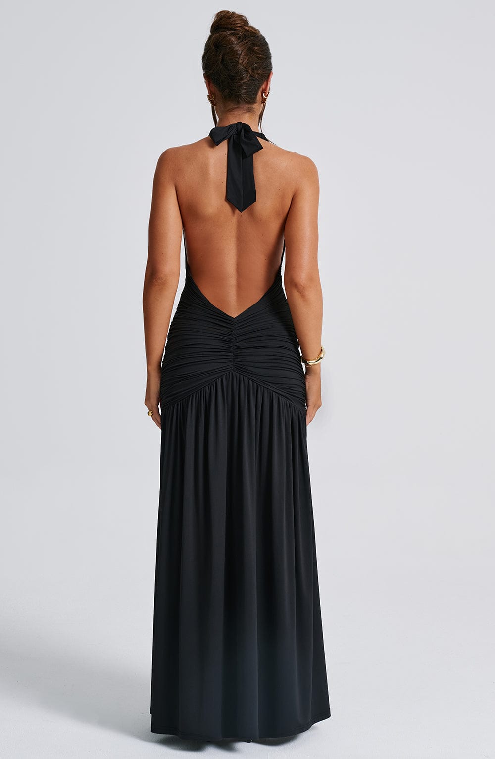 Oriari Maxi Dress in Black by Clandour, product photo 10