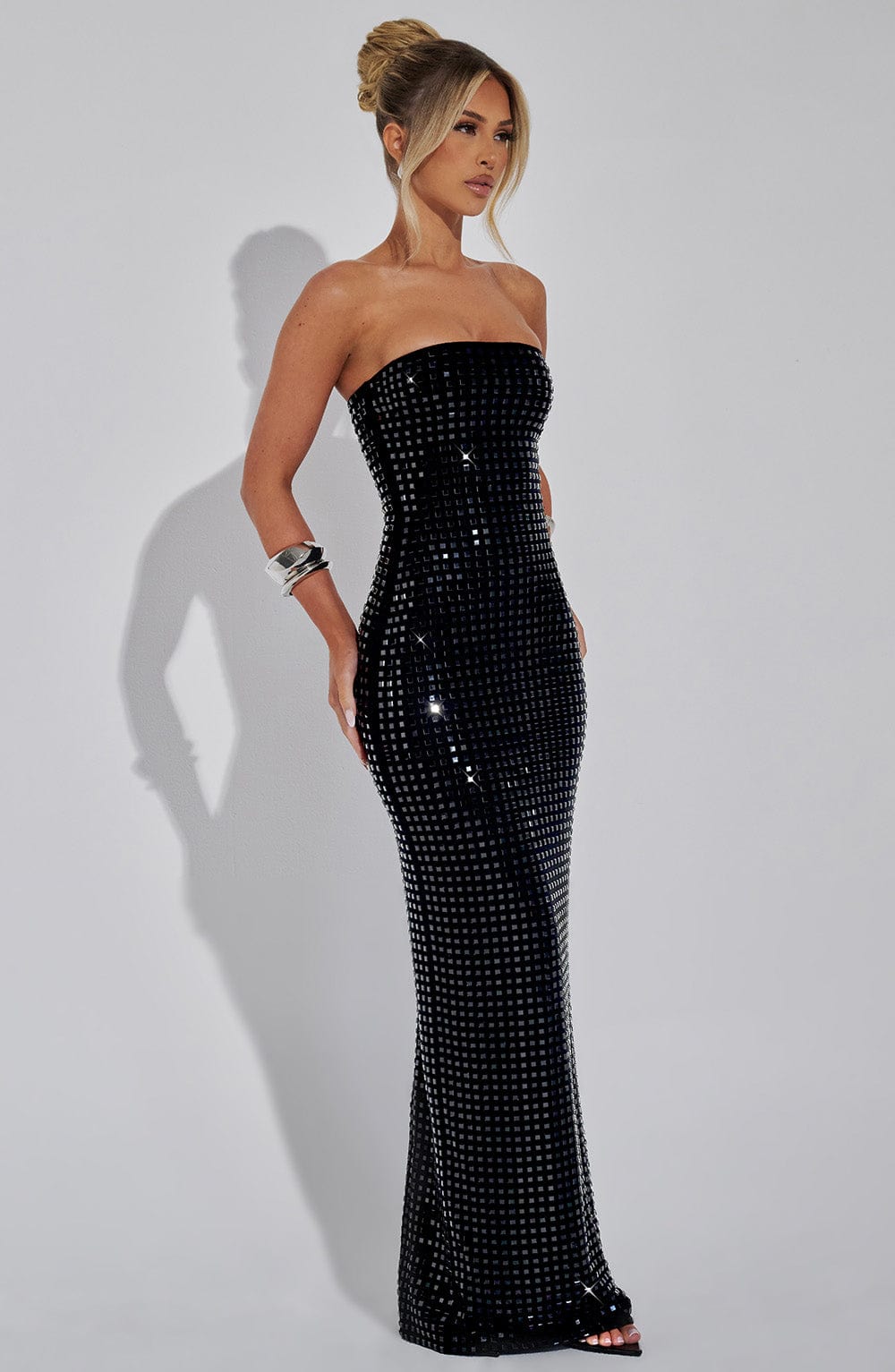 Priyaelia Maxi Dress in Black by Clandour, product photo 5