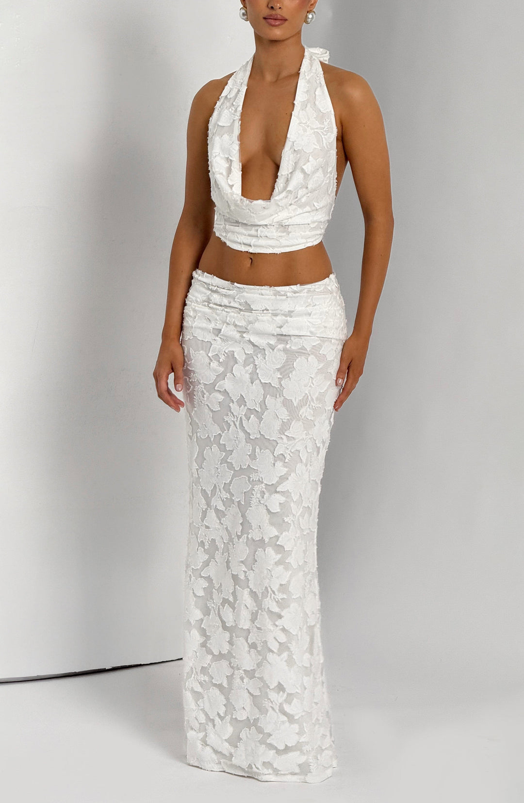 Priyaise Top in Ivory by Clandour, product photo 4