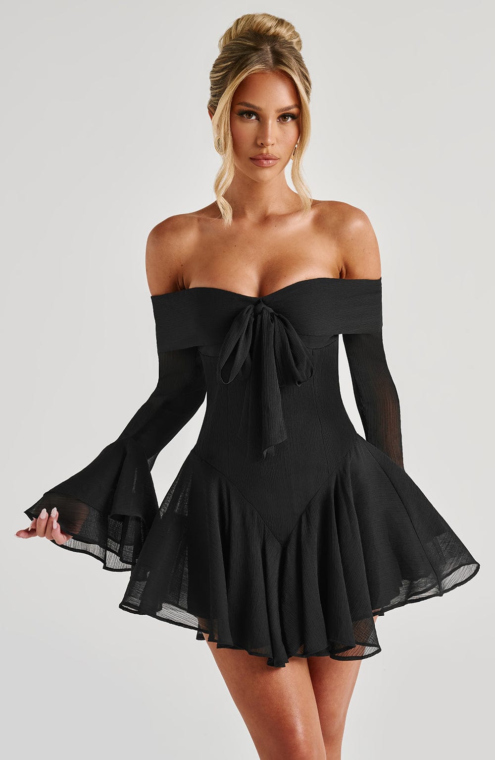 Priyamira Playsuit in Black by Clandour, product photo 1