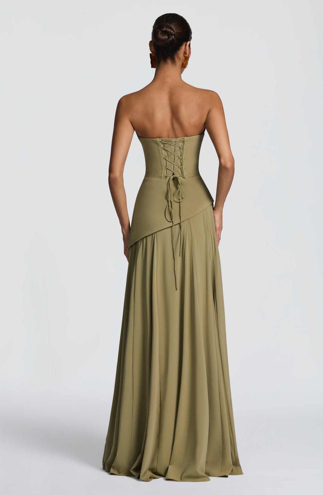 Rheaelia Maxi Dress in Sage by Clandour, product photo 6