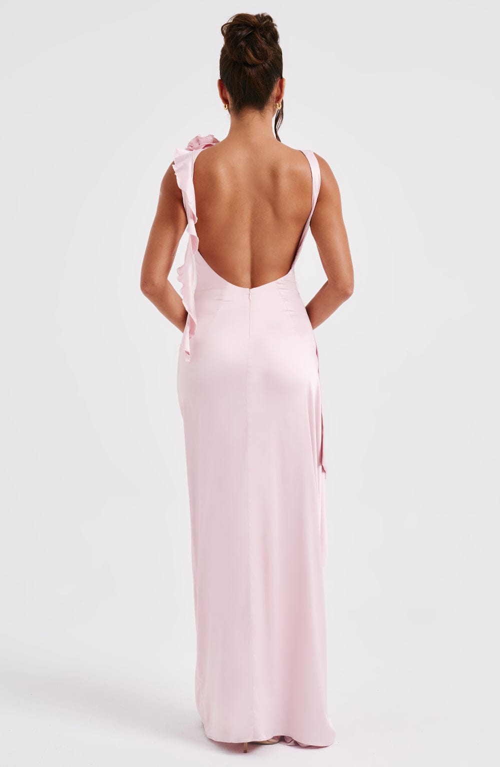 Rheavieve Maxi Dress in Blush by Clandour, product photo 3