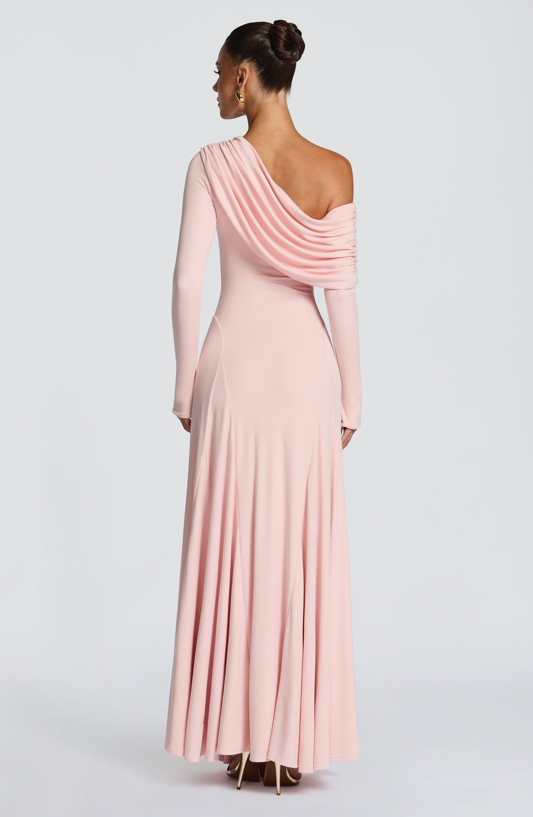 Seraella Maxi Dress in Soft Blush by Clandour, product photo 5