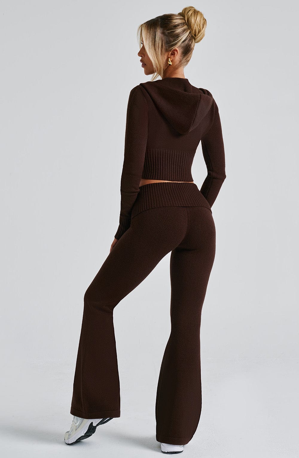 Seraette Knit Pants in Chocolate by Clandour, product photo 6