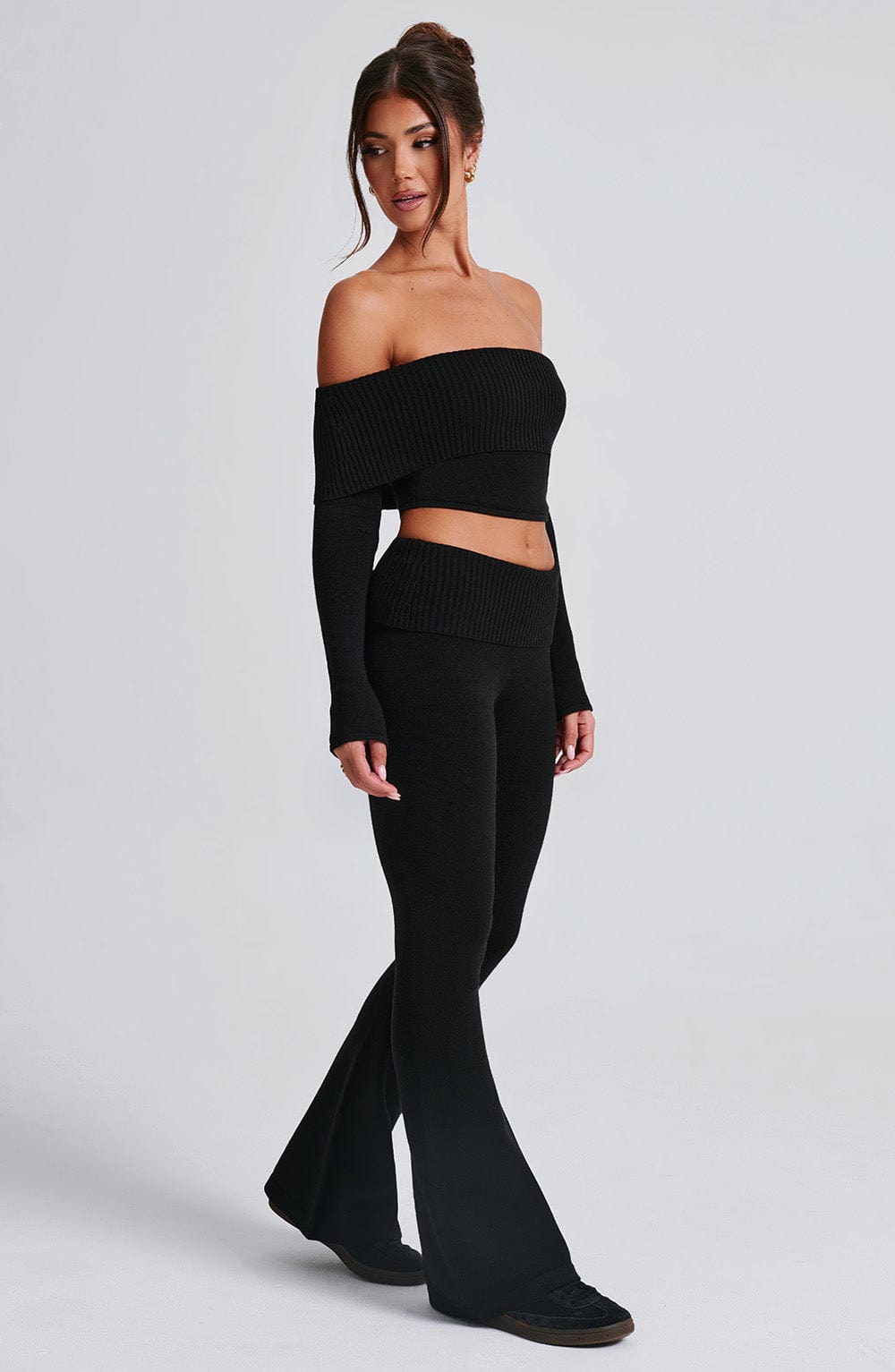 Seraette Knit Top in Black by Clandour, product photo 11