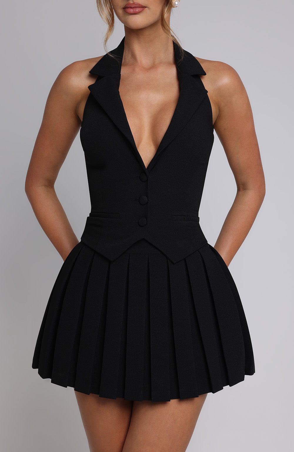 Seraine Top in Black by Clandour, product photo 5