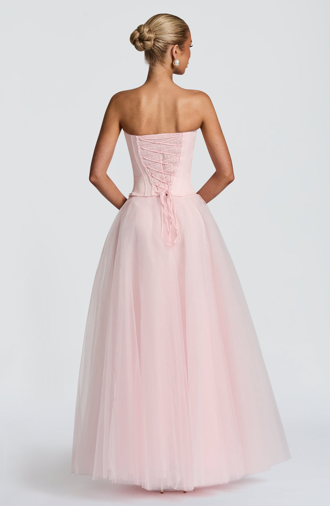 Seraise Corset in Blush by Clandour, product photo 2