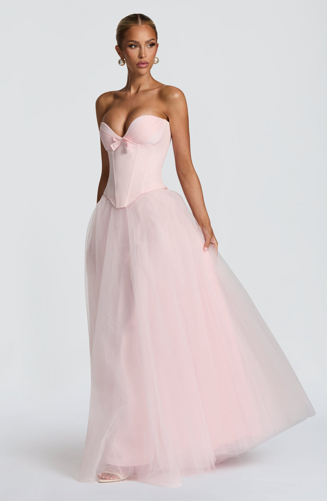 Seraise Corset in Blush by Clandour, product photo 3