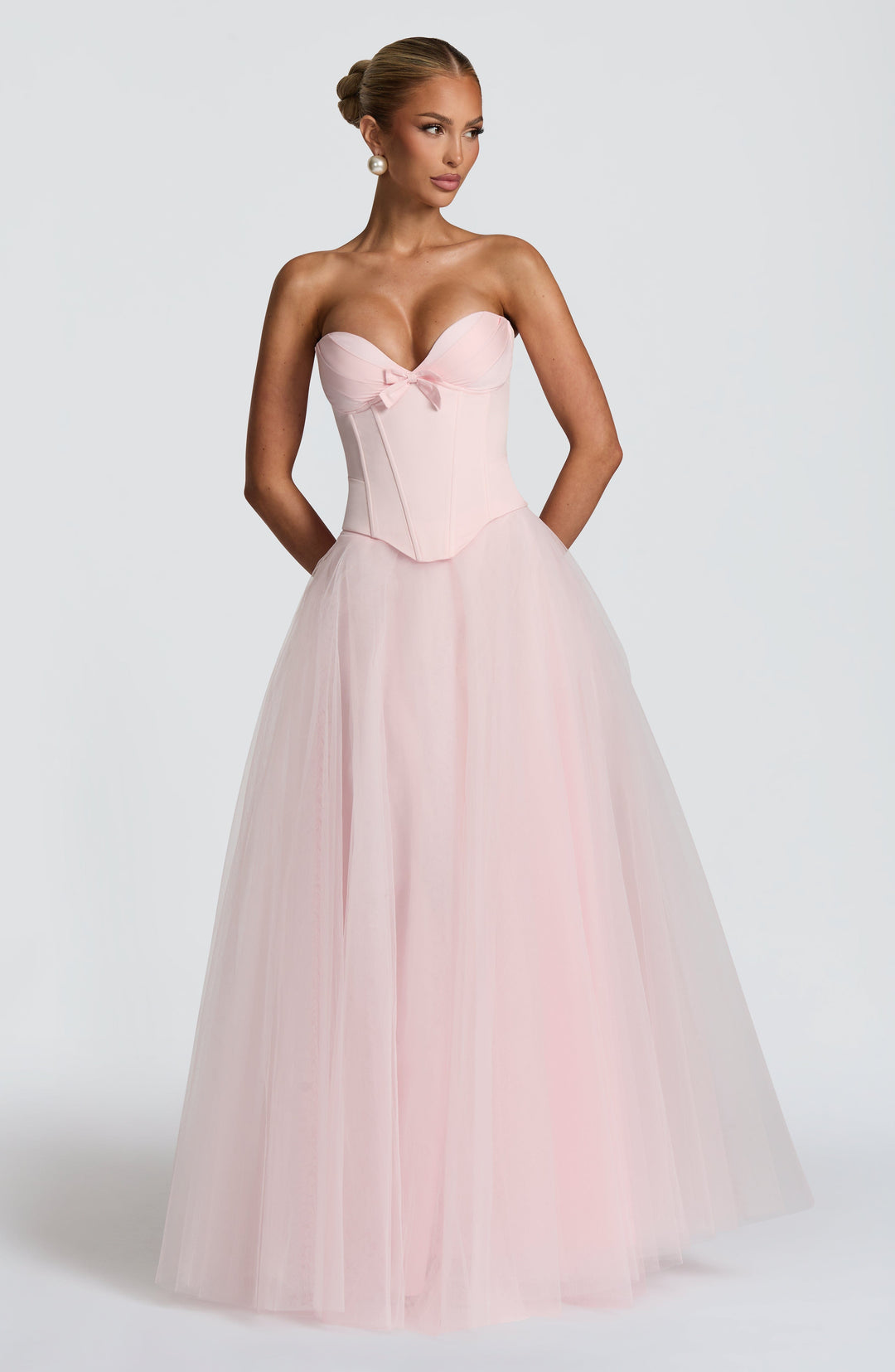 Seraise Corset in Blush by Clandour, product photo 4