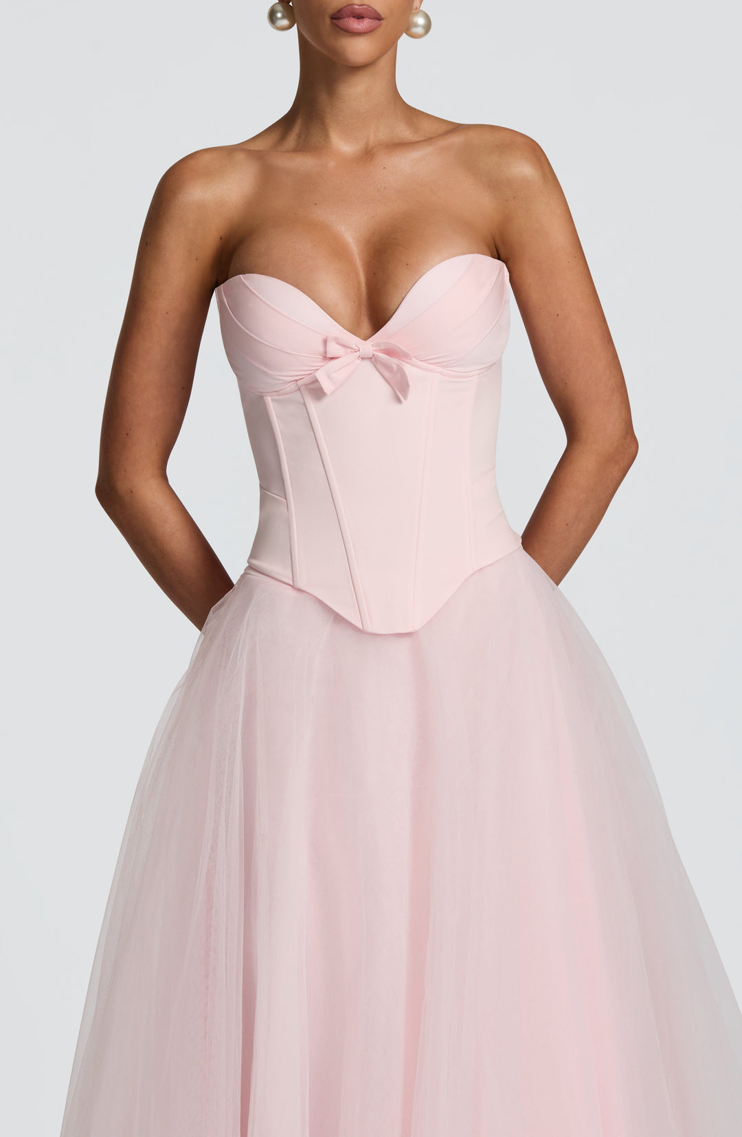 Seraise Corset in Blush by Clandour, product photo 5