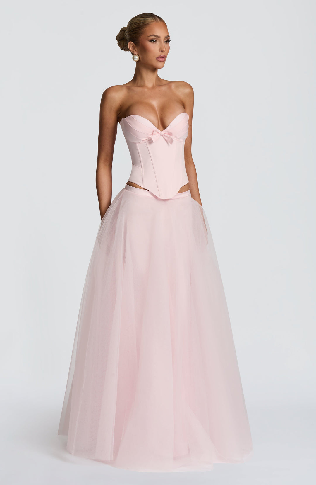 Seraise Corset in Blush by Clandour, product photo 6