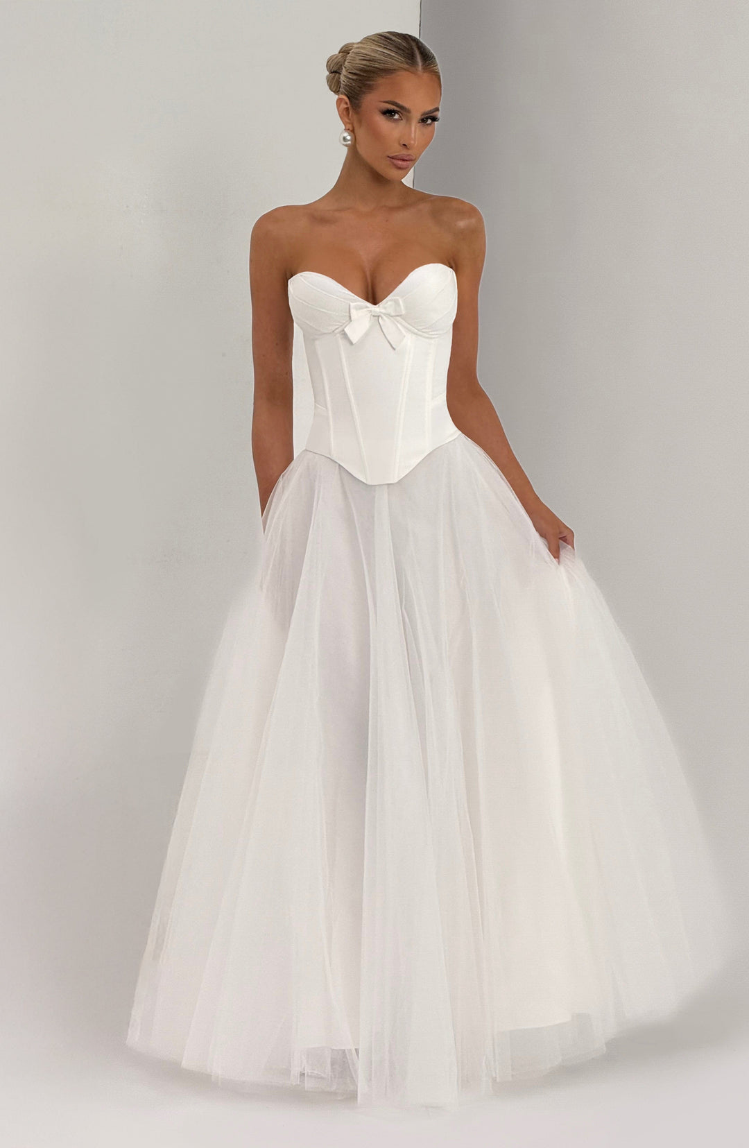 Seraise Corset in Ivory by Clandour, product photo 8
