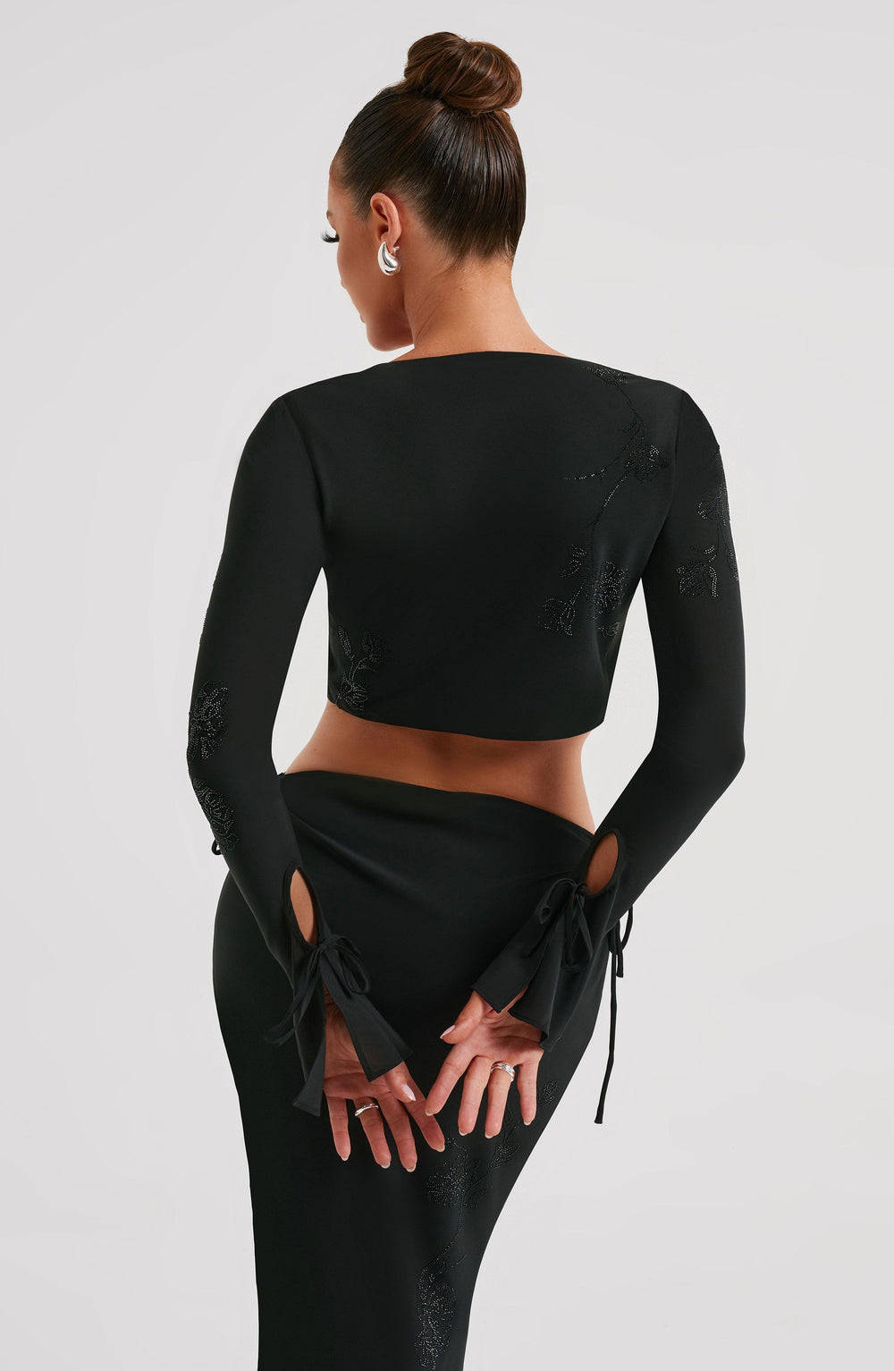Seralise Top in Black by Clandour, product photo 2