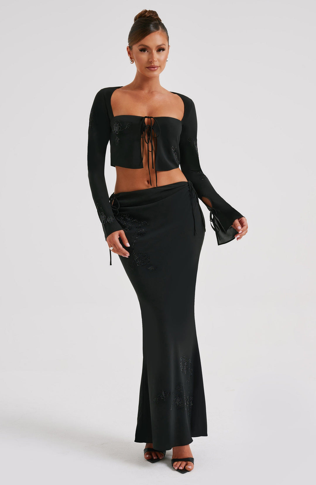 Seralise Top in Black by Clandour, product photo 5