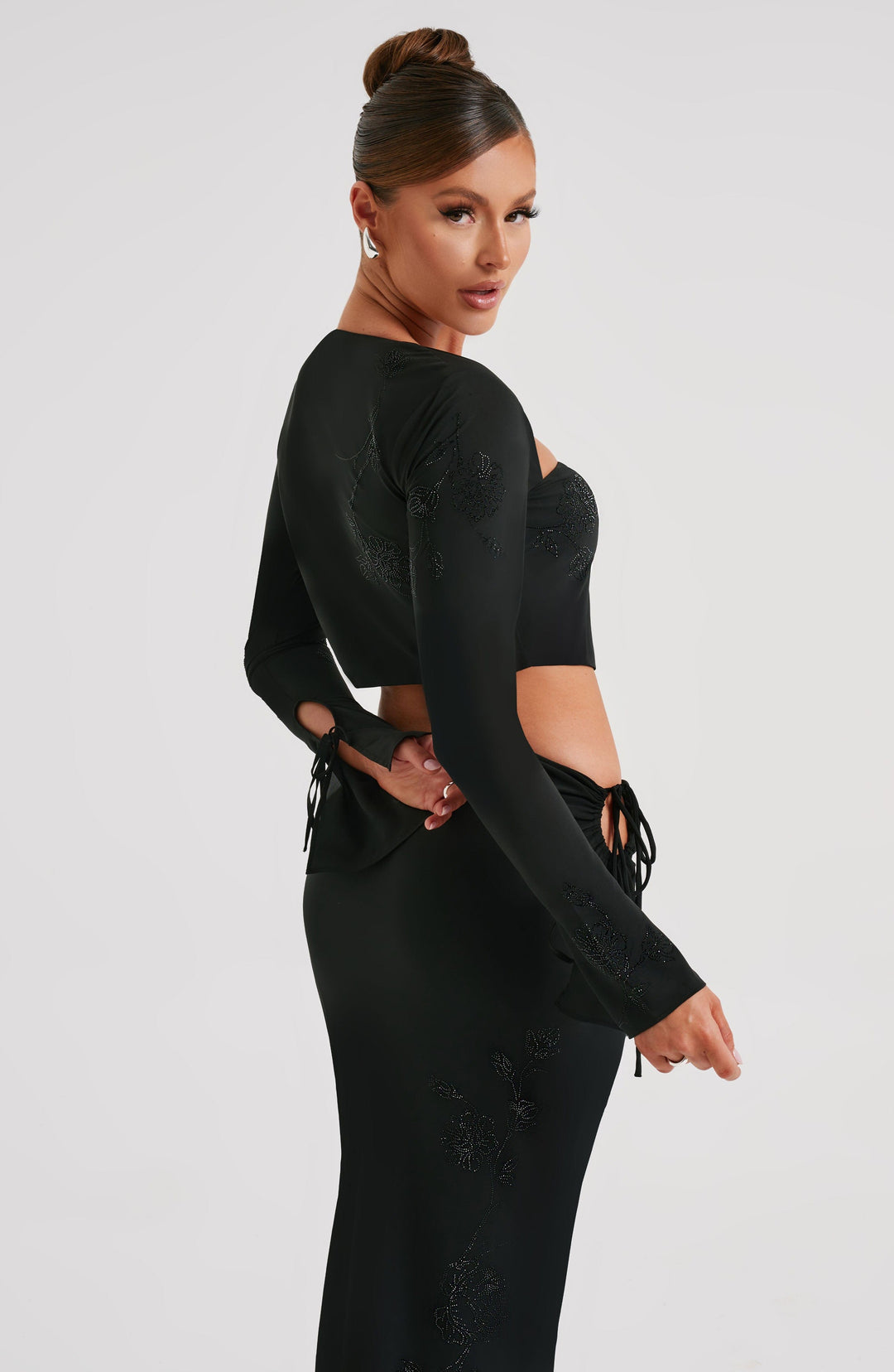 Seralise Top in Black by Clandour, product photo 6
