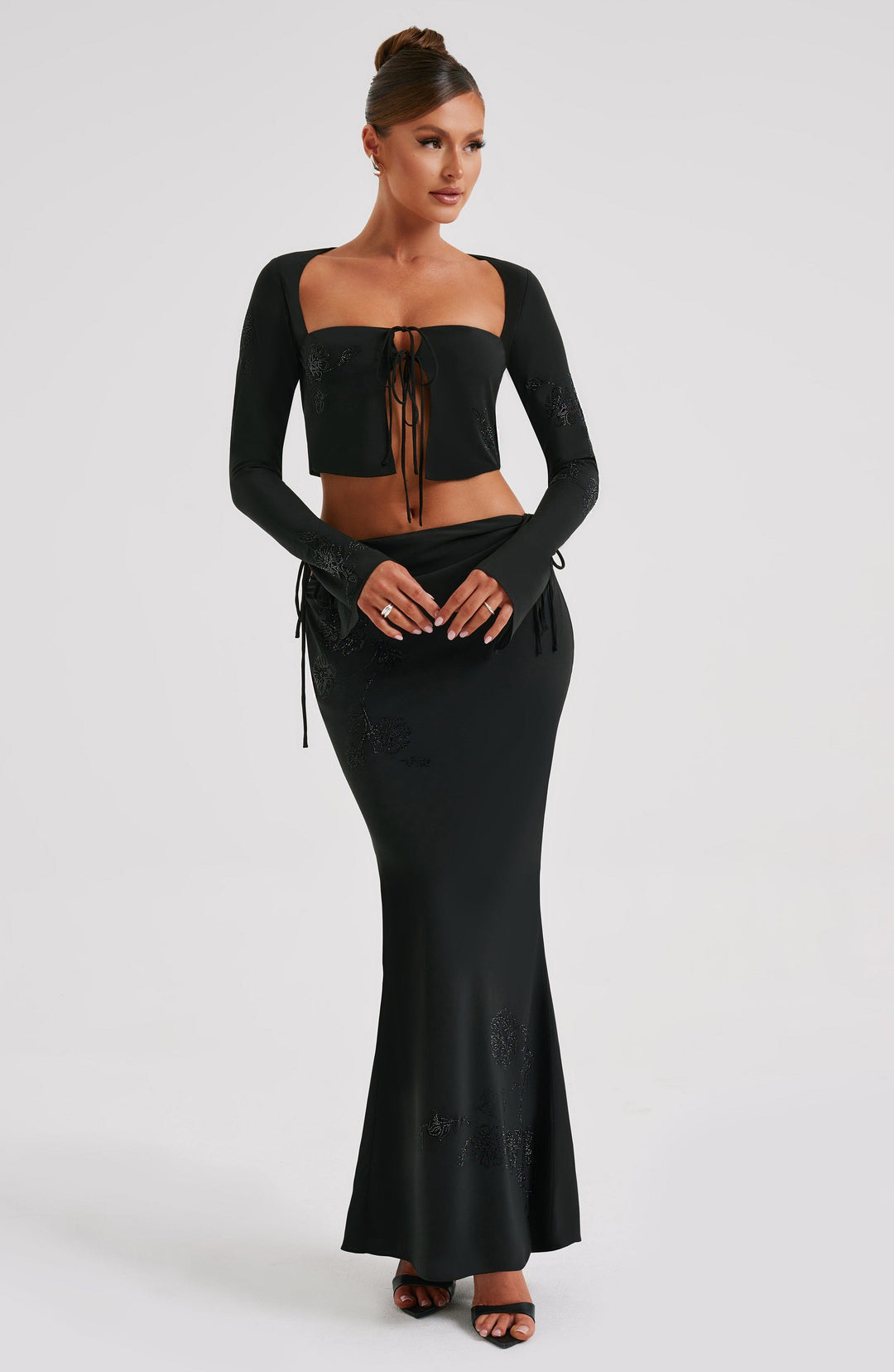 Seralise Top in Black by Clandour, product photo 10