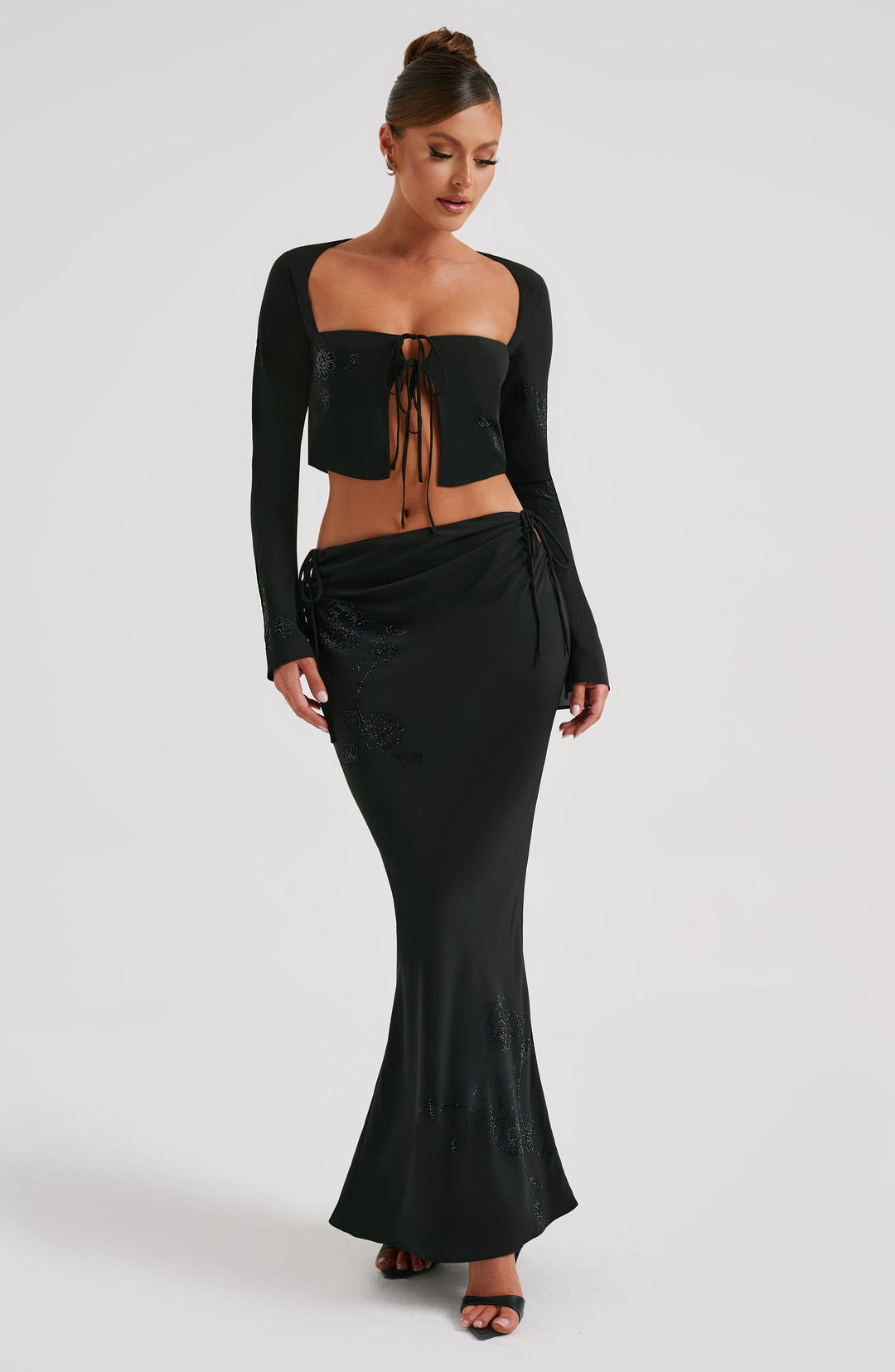 Seralise Top in Black by Clandour, product photo 11