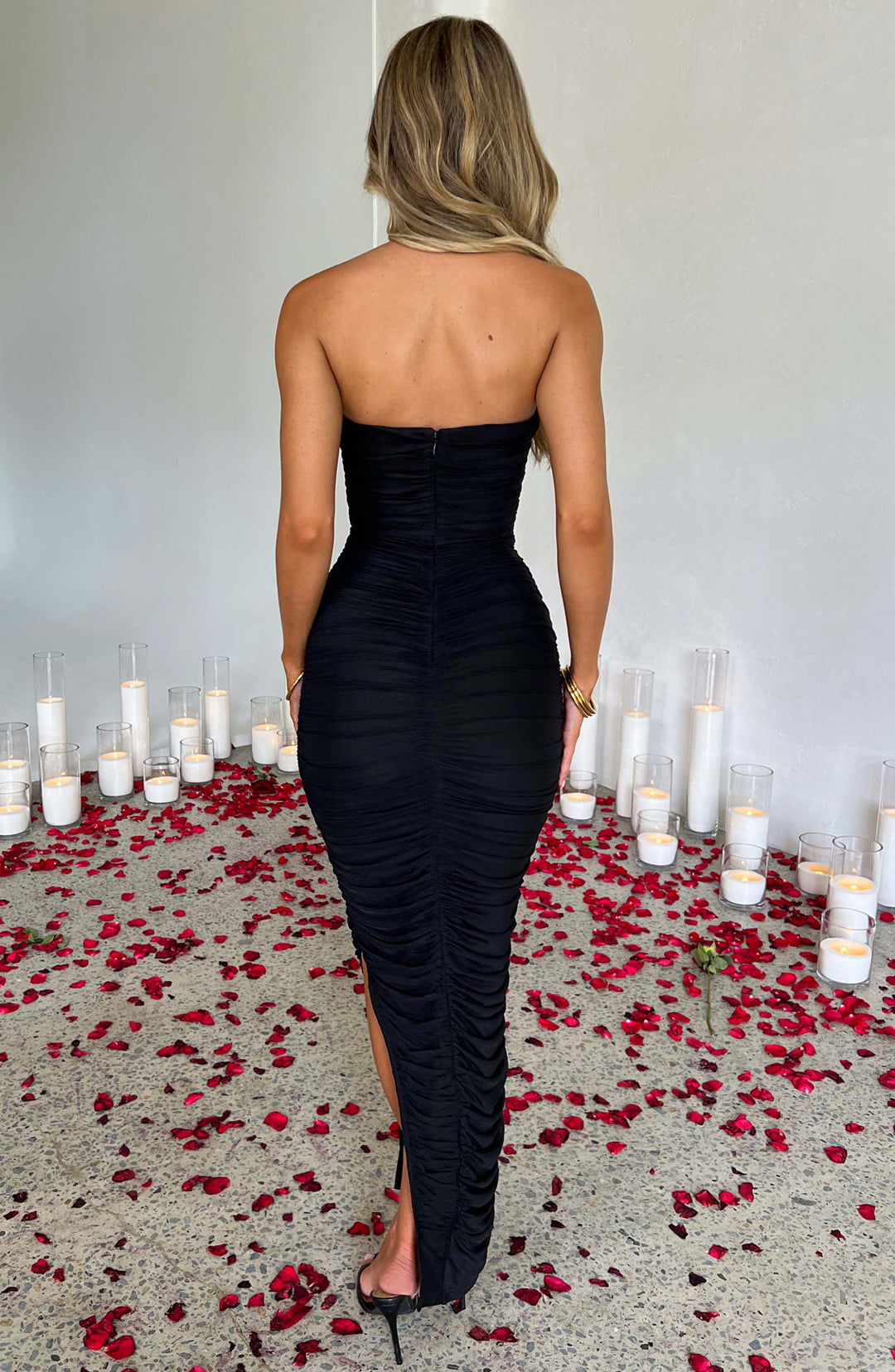 Seraphine Maxi Dress in Black by Clandour, product photo 9
