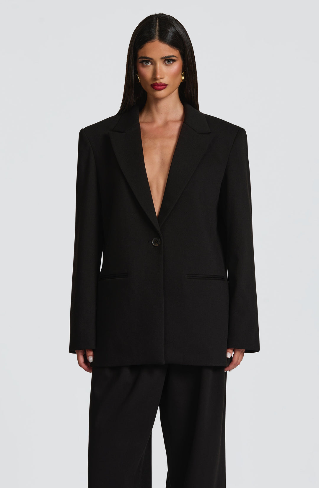Serara Blazer in Black by Clandour, product photo 1