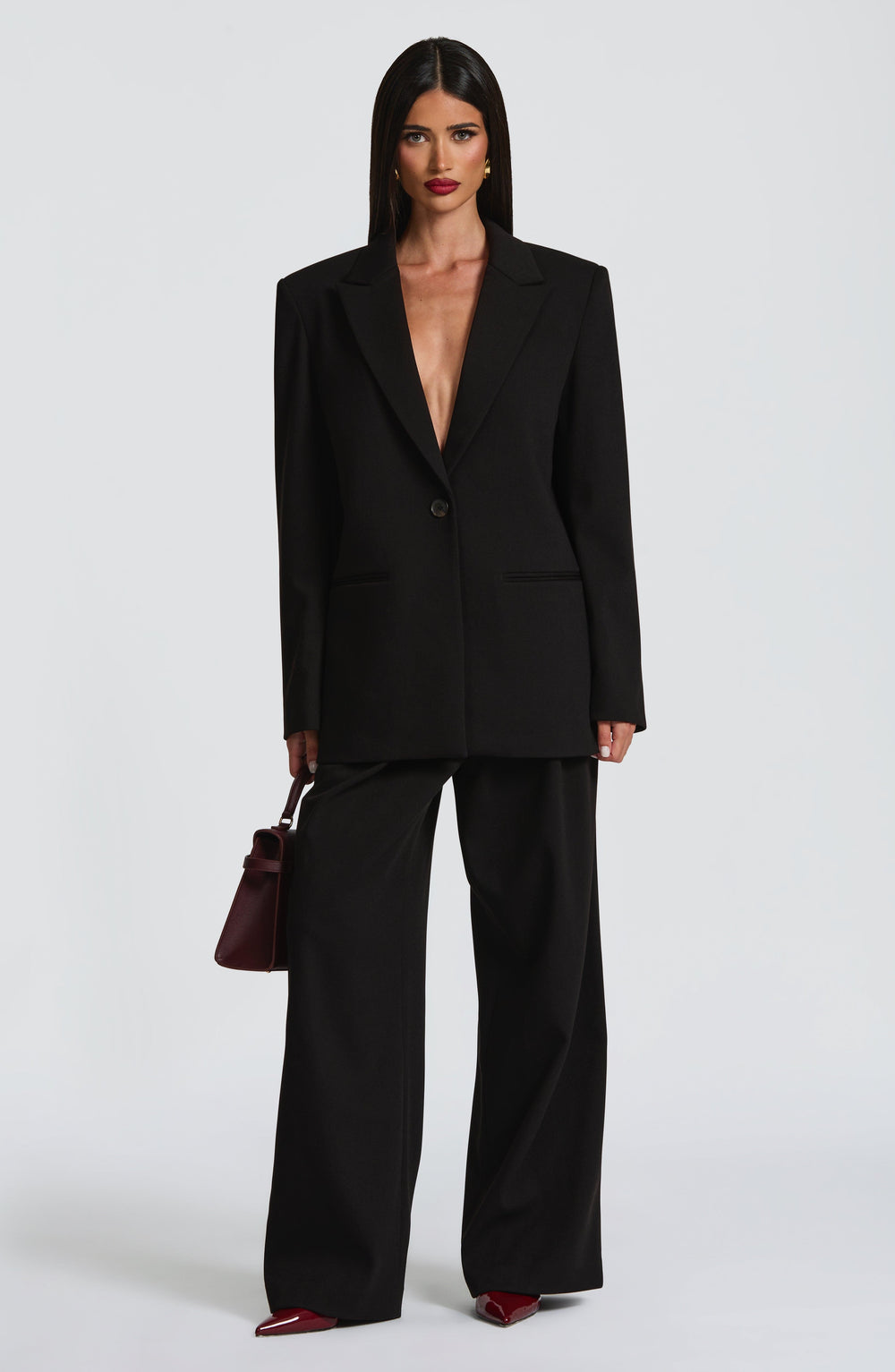 Serara Blazer in Black by Clandour, product photo 2