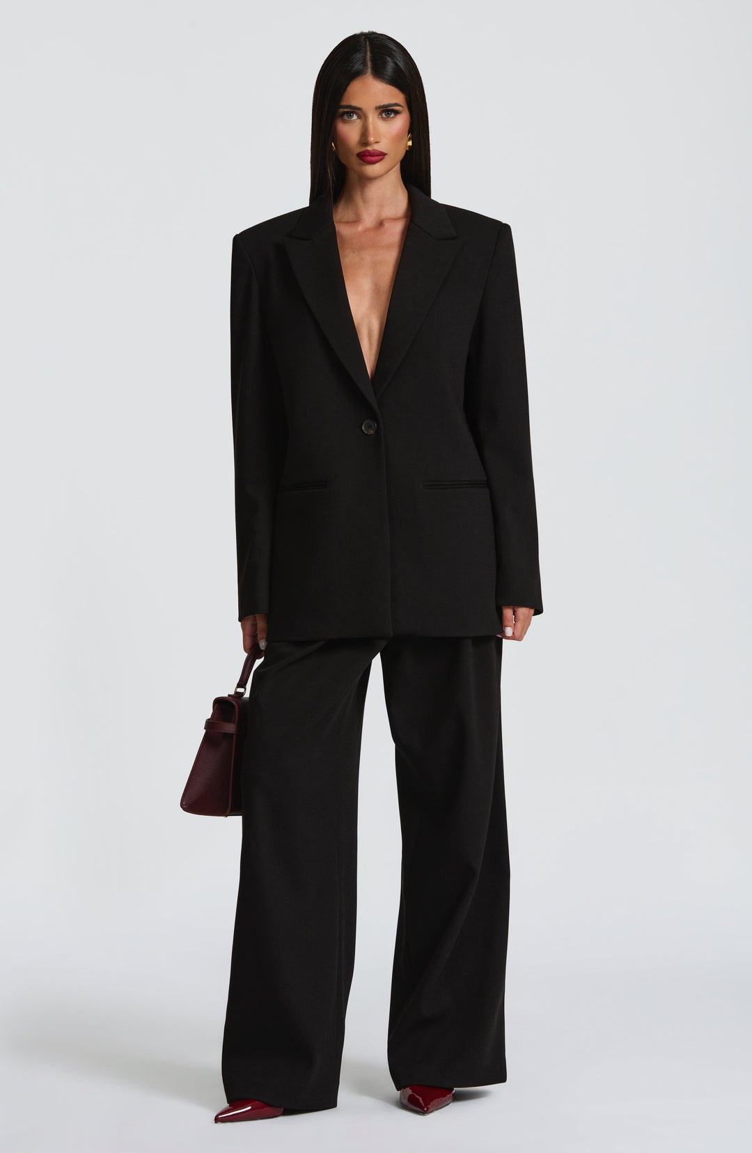 Serara Blazer in Black by Clandour, product photo 2