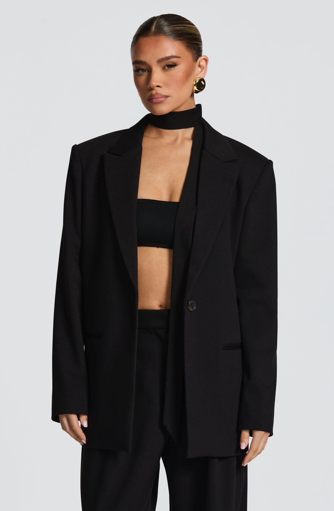 Serara Blazer in Black by Clandour, product photo 7
