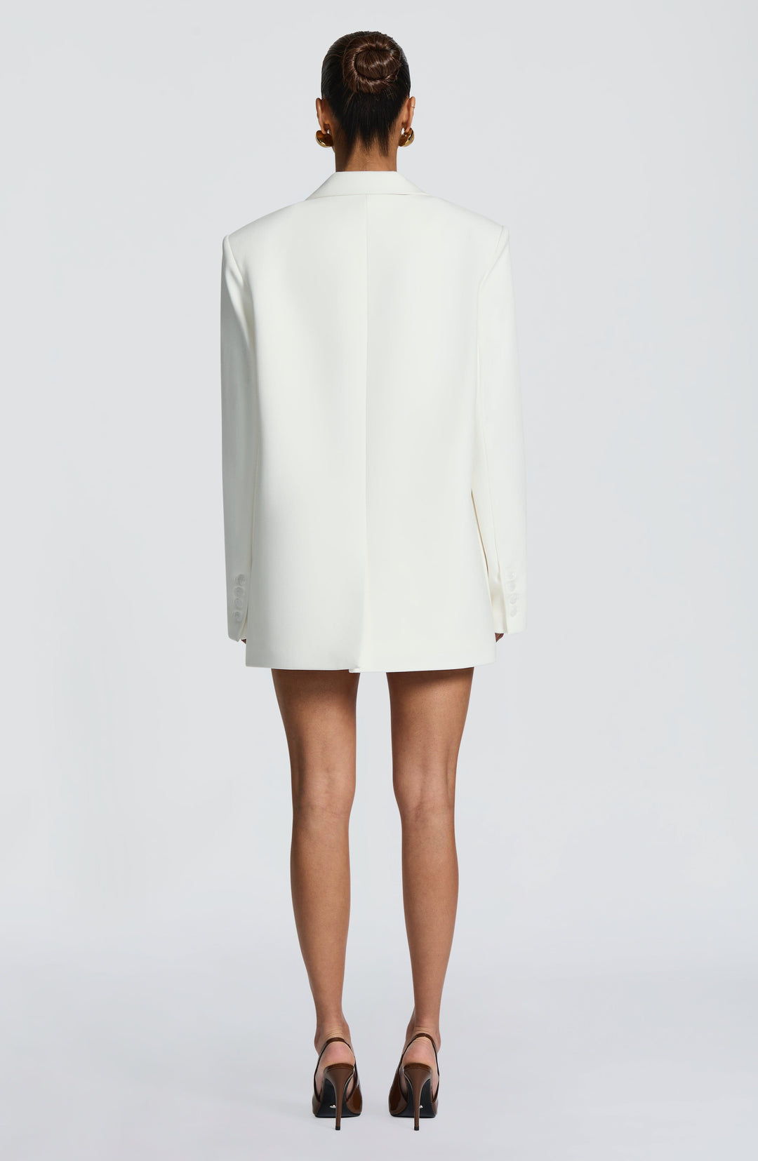 Serara Blazer in Ivory by Clandour, product photo 5