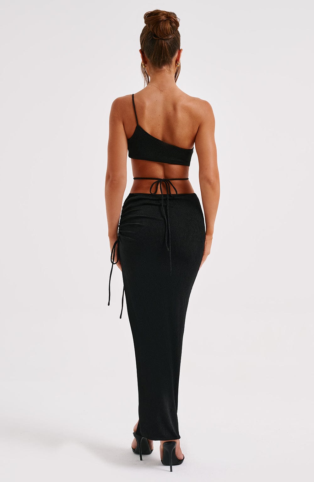 Serari Maxi Dress in Black by Clandour, product photo 2