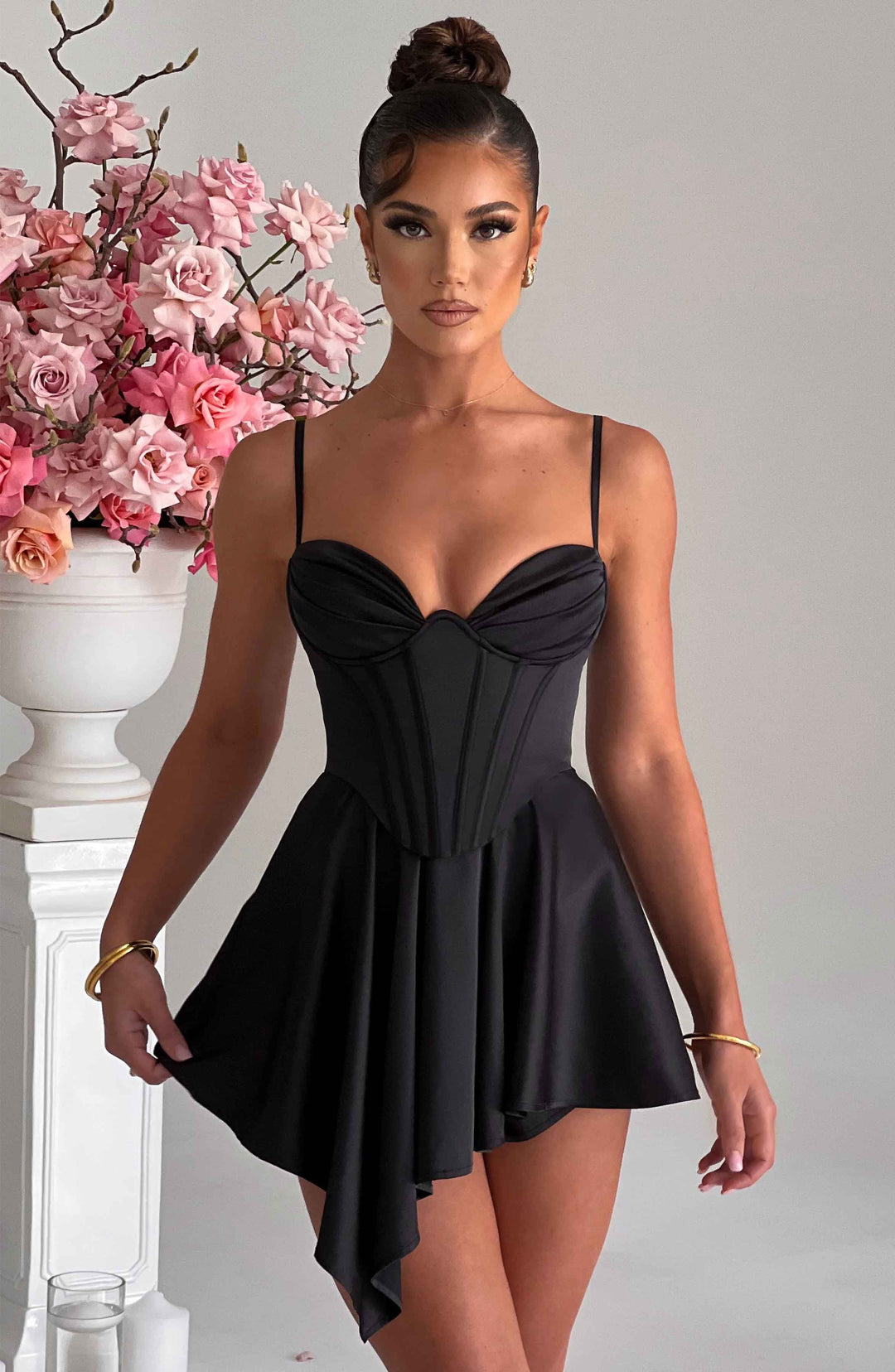 Taliaelia Playsuit in Black by Clandour, product photo 1