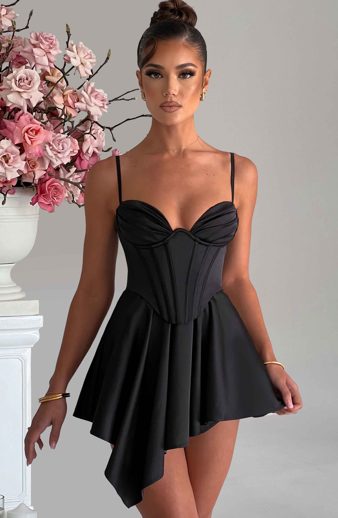 Taliaelia Playsuit in Black by Clandour, product photo 7