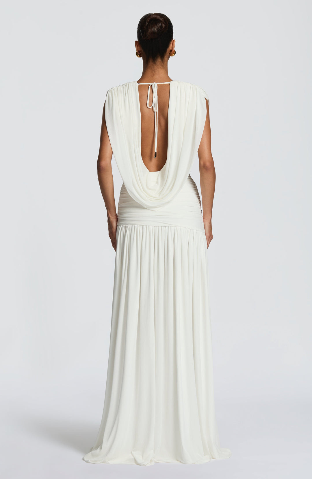 Taliaelle Gown in Ivory by Clandour, product photo 2