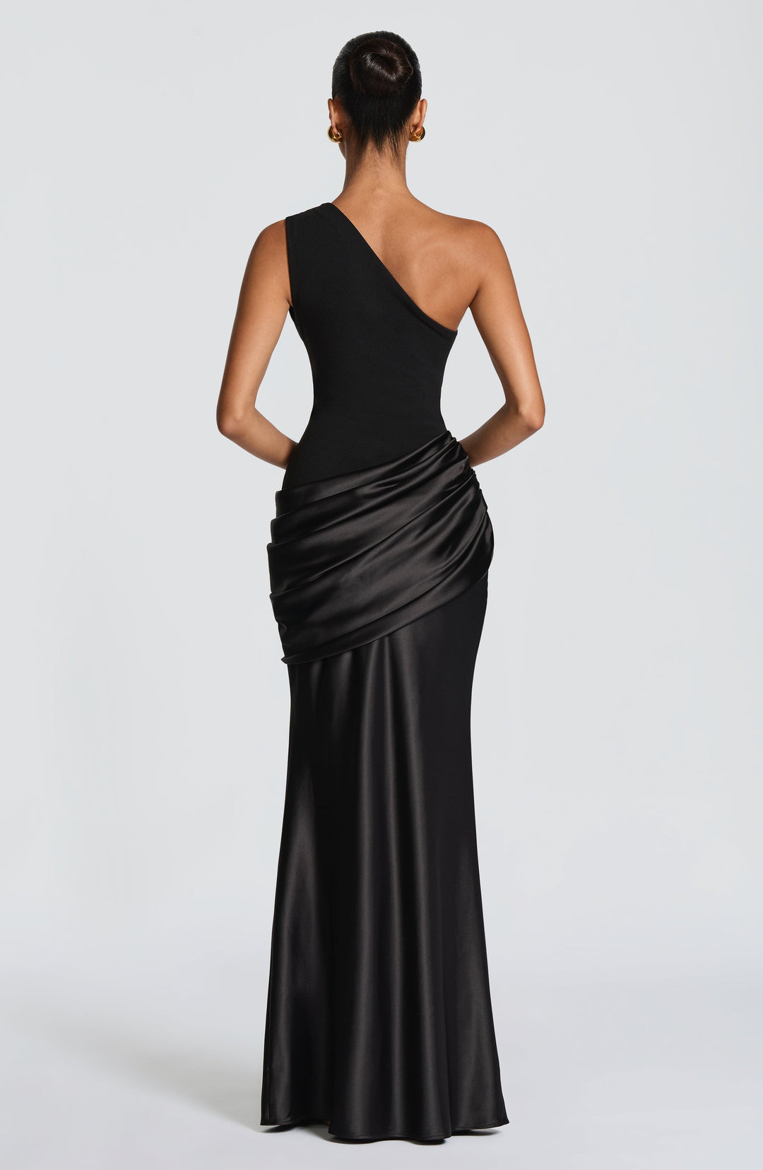 Taliaessa Maxi Dress in Black by Clandour, product photo 2