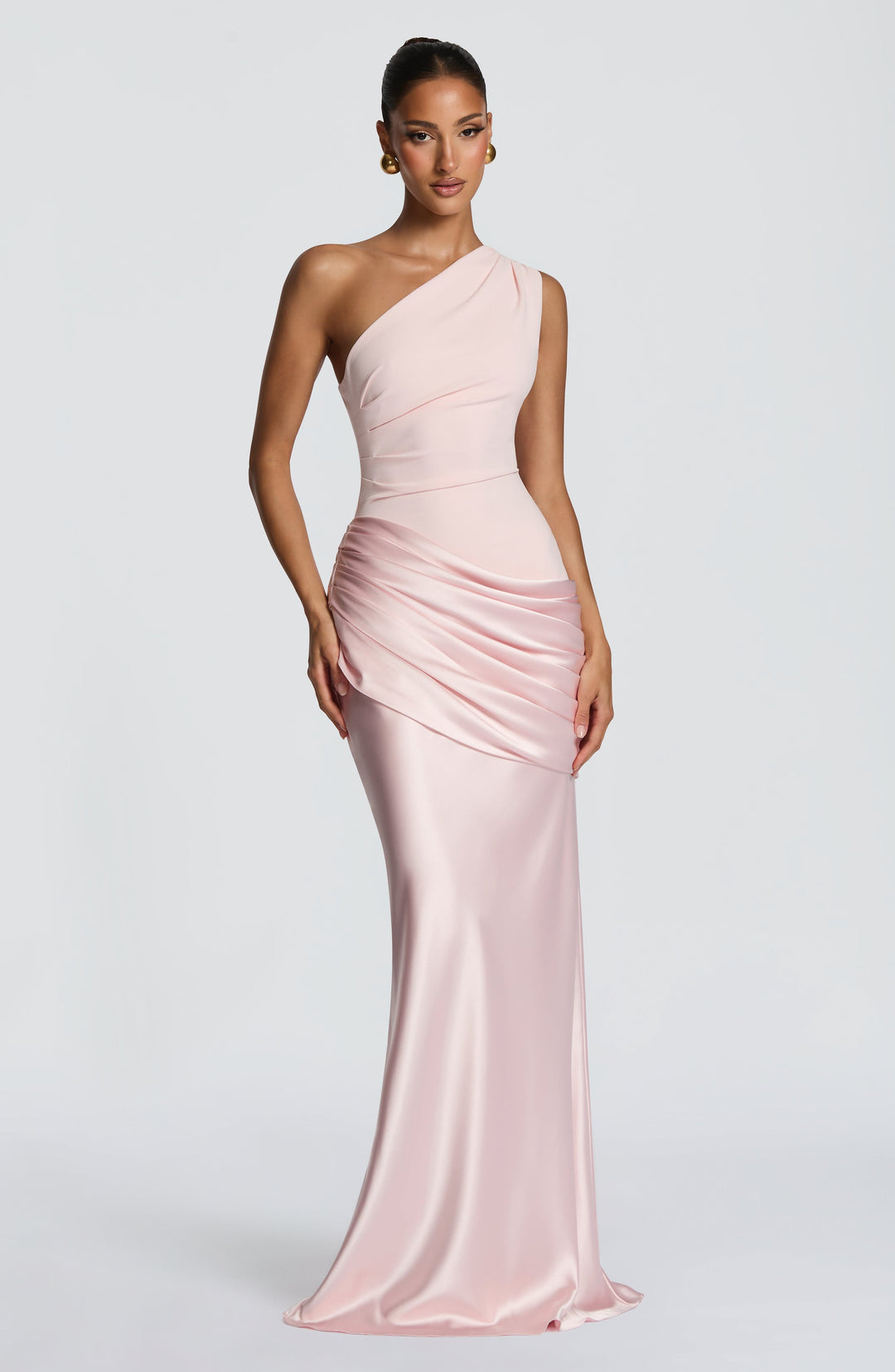 Taliaessa Maxi Dress in Blush by Clandour, product photo 1