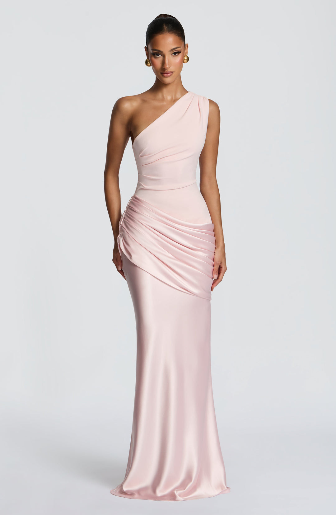 Taliaessa Maxi Dress in Blush by Clandour, product photo 4