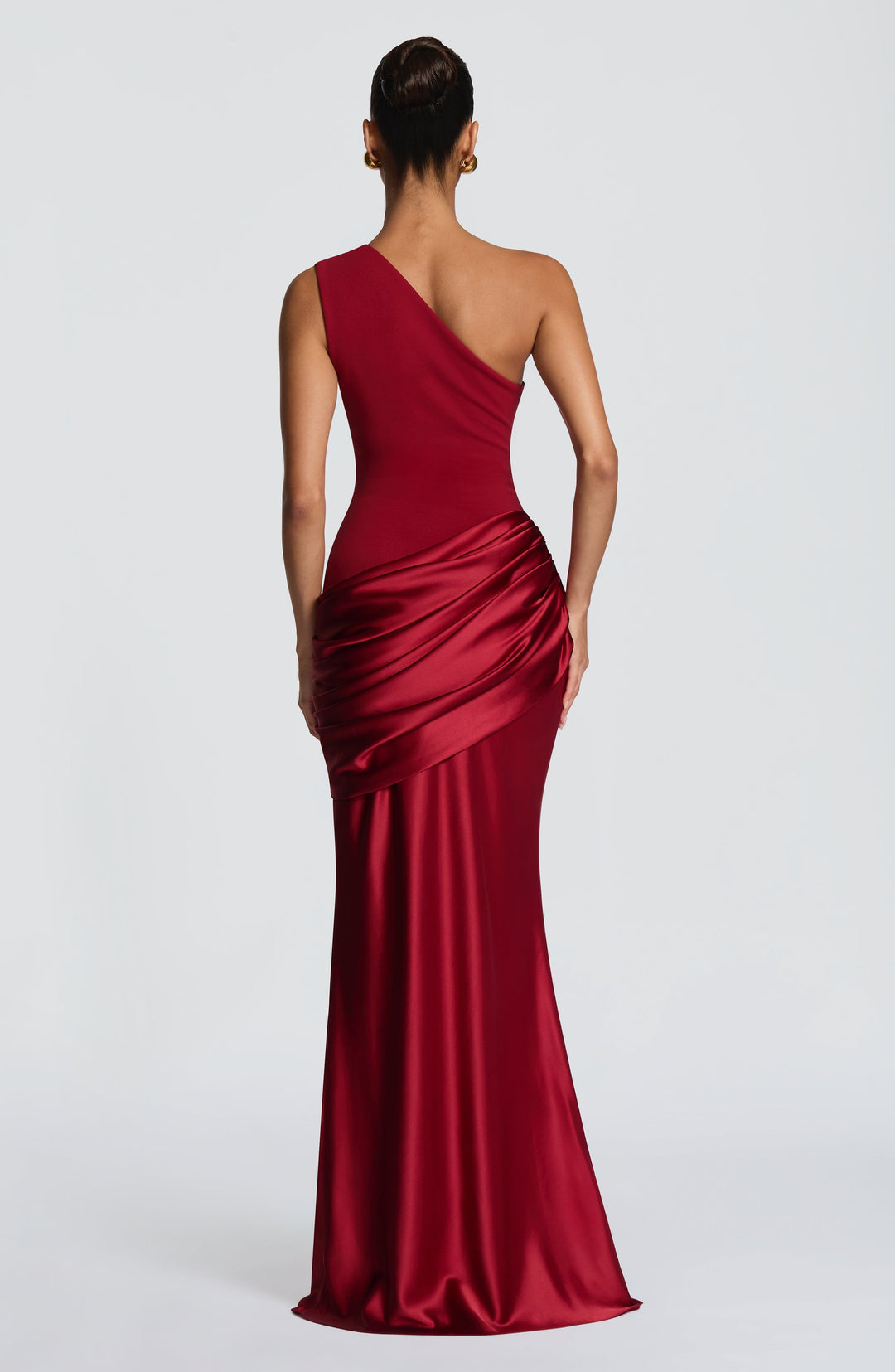 Taliaessa Maxi Dress in Deep Red by Clandour, product photo 2