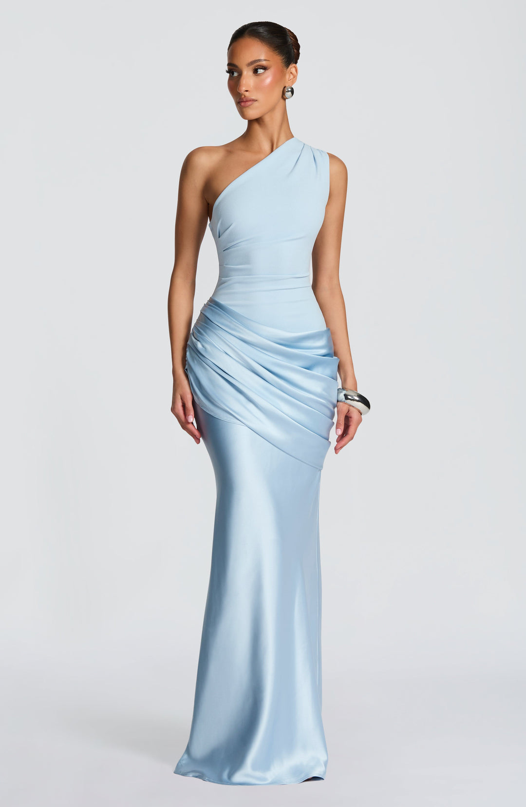 Taliaessa Maxi Dress in Glacier Blue by Clandour, product photo 1