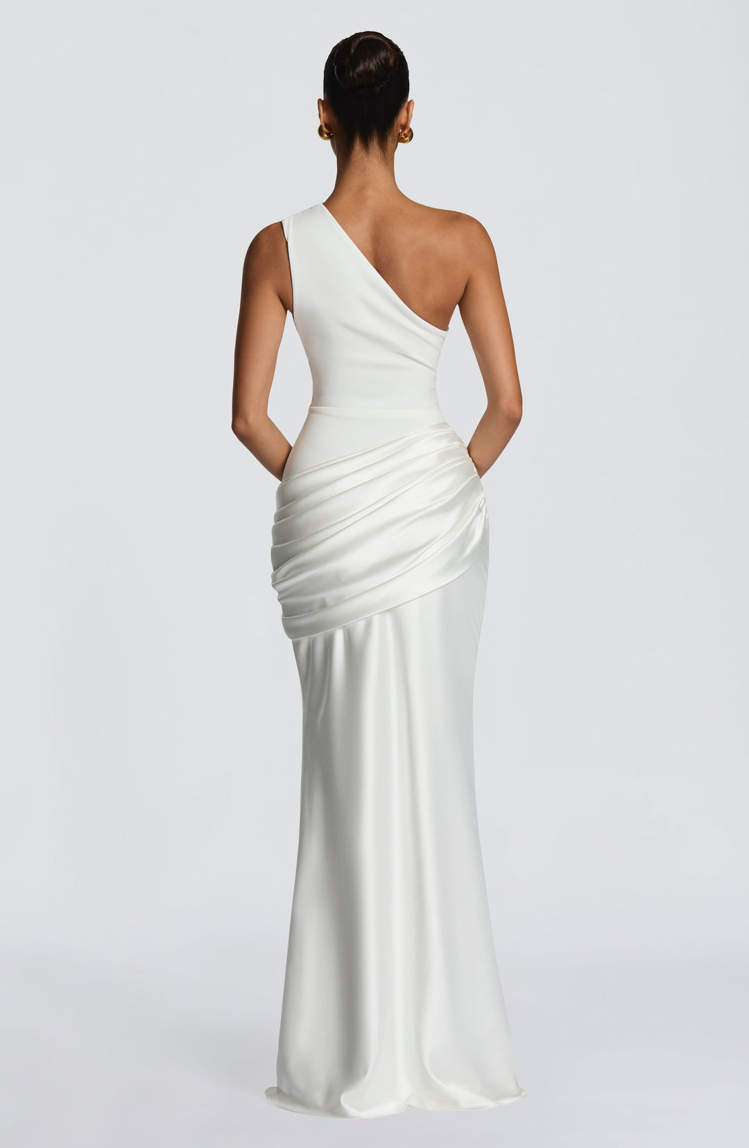 Taliaessa Maxi Dress in Ivory by Clandour, product photo 2