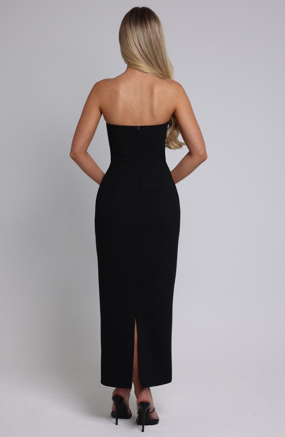 Taliaise Midaxi Dress in Black by Clandour, product photo 10