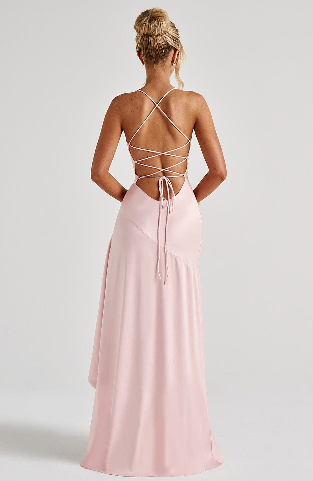 Talianora Maxi Dress in Blush by Clandour, product photo 7