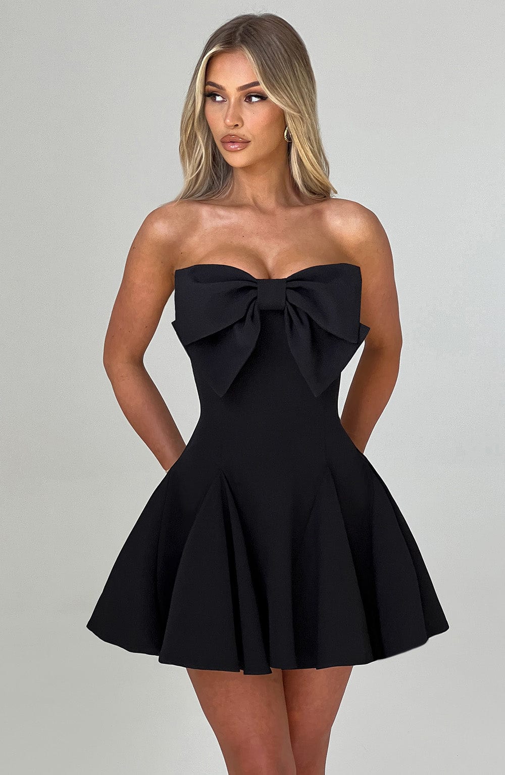 Taliaola Playsuit in Black by Clandour, product photo 1