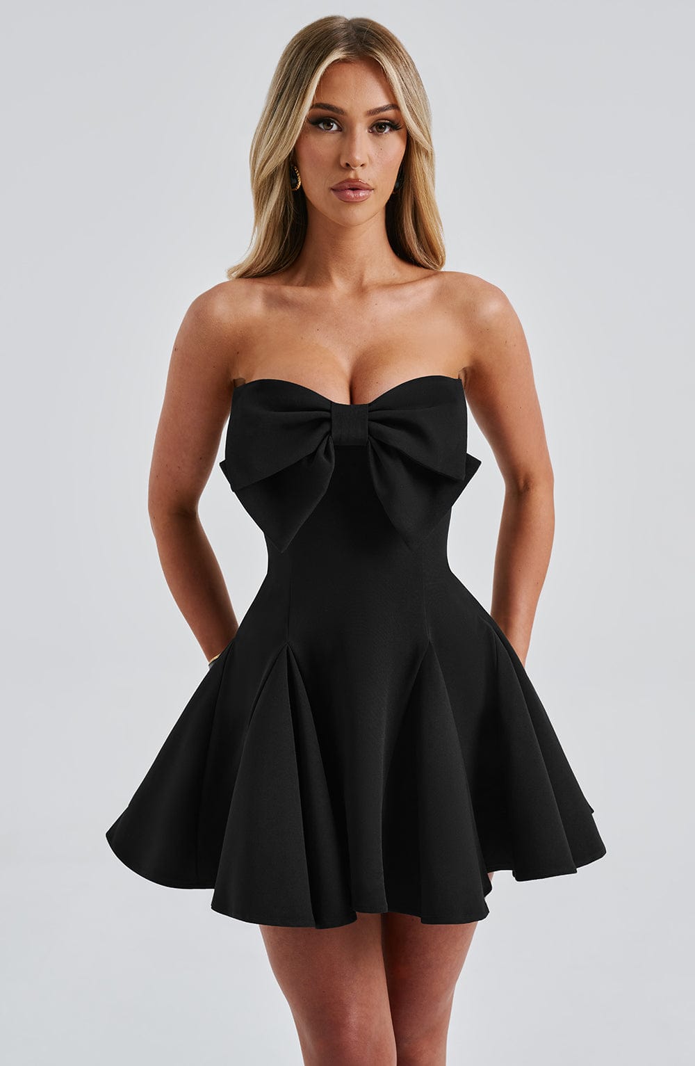 Taliaola Playsuit in Black by Clandour, product photo 10