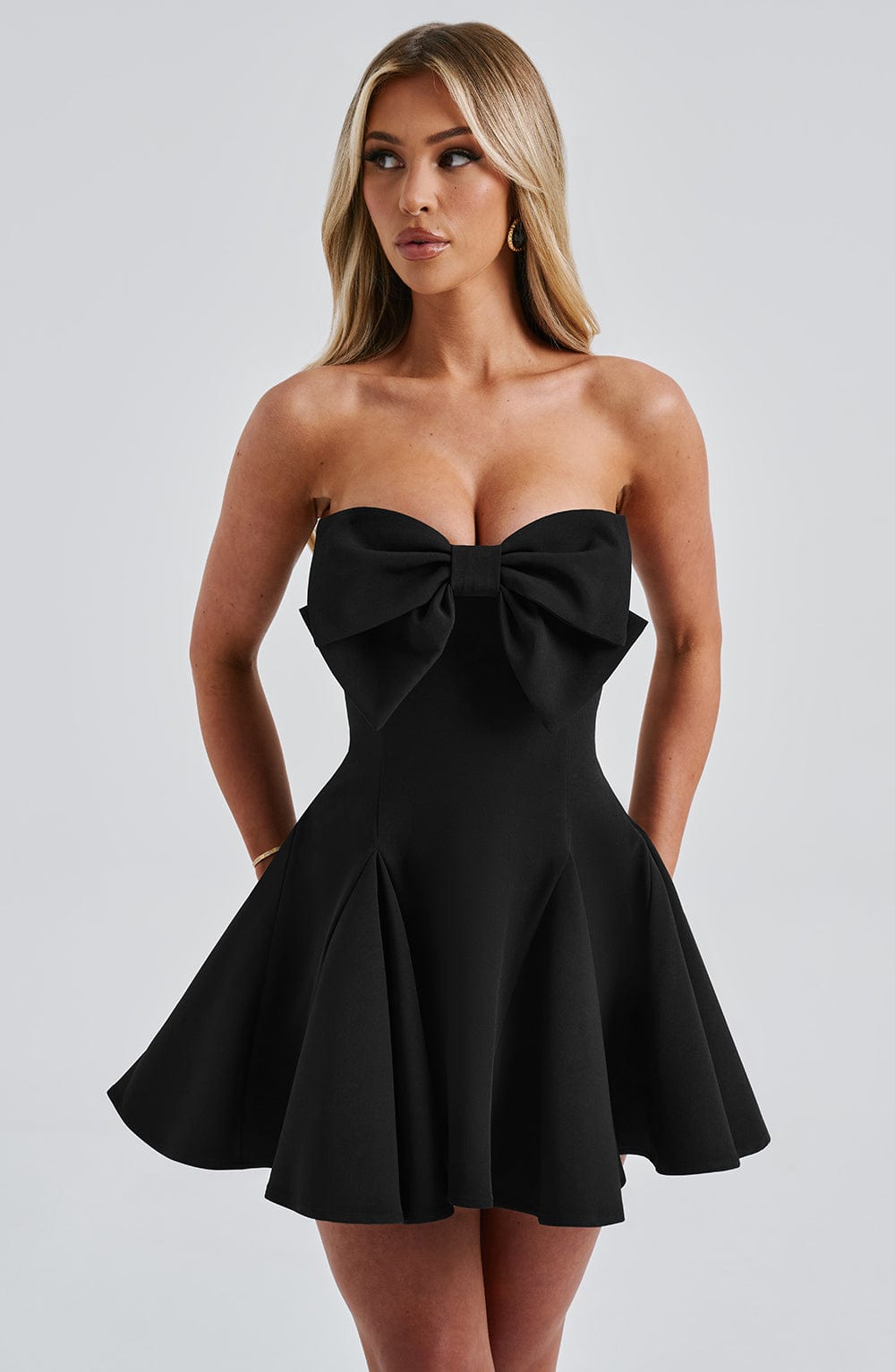 Taliaola Playsuit in Black by Clandour, product photo 11
