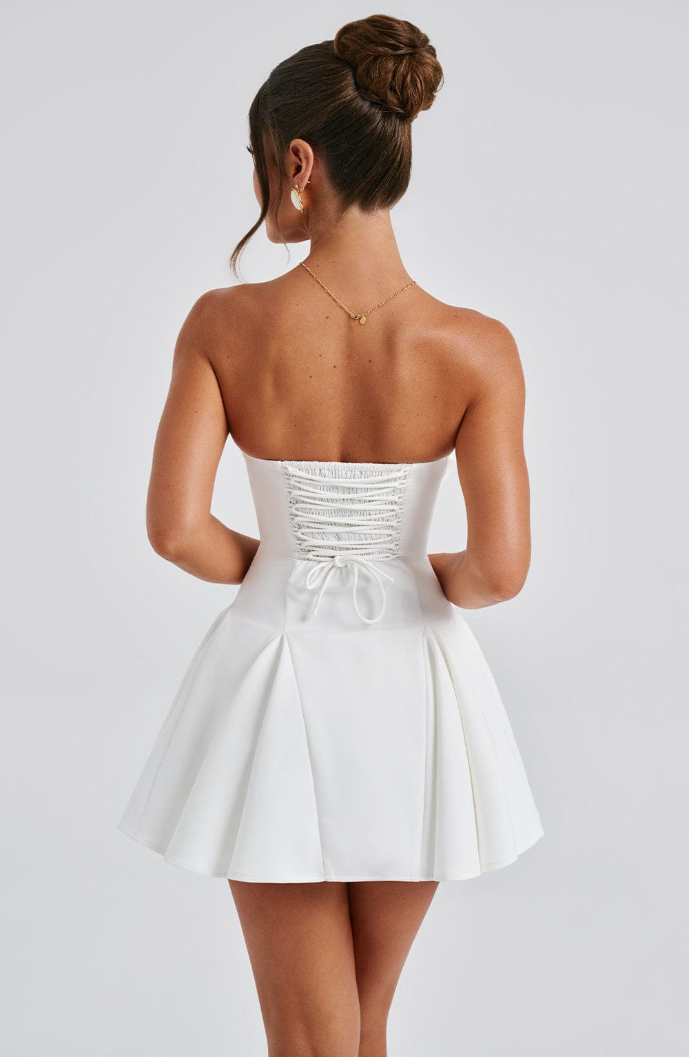Taliaola Playsuit in Ivory by Clandour, product photo 5