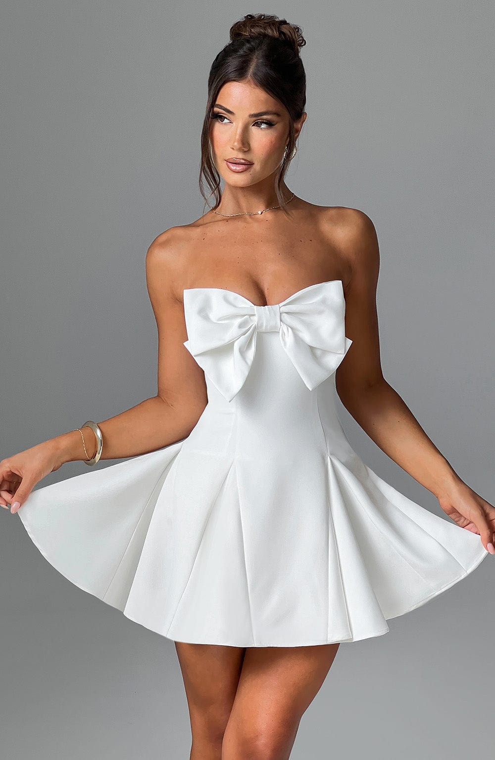 Taliaola Playsuit in Ivory by Clandour, product photo 7