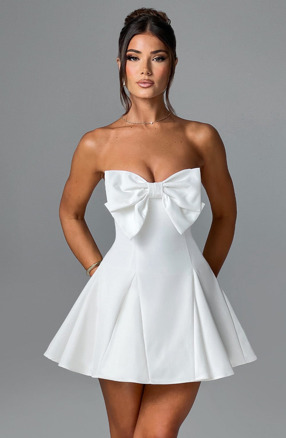 Taliaola Playsuit in Ivory by Clandour, product photo 8