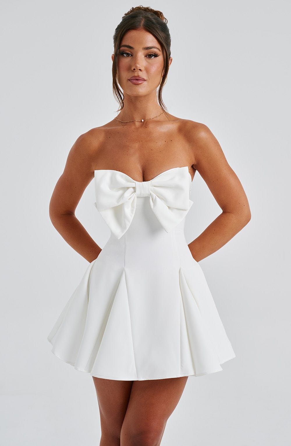 Taliaola Playsuit in Ivory by Clandour, product photo 13