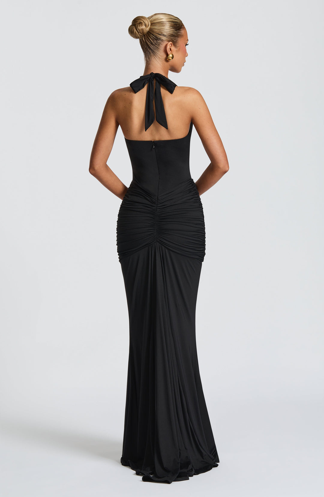 Taliaora Maxi Dress in Black by Clandour, product photo 4