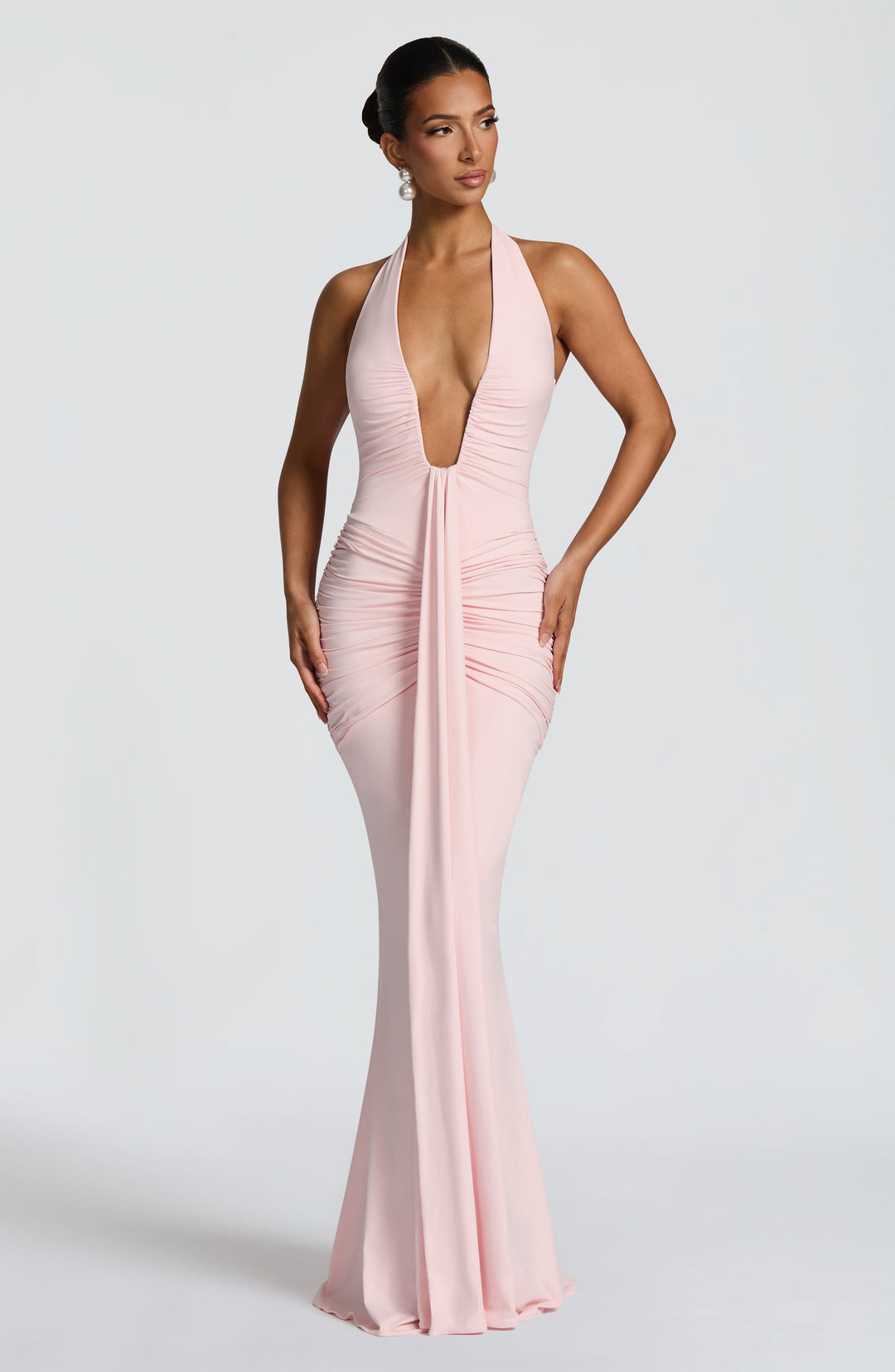 Taliaora Maxi Dress in Blush by Clandour, product photo 6